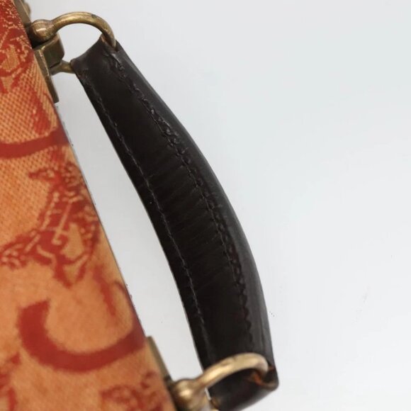 CELINE C Sulky Trunk Case Trunk Canvas Beige Gold - Picture 12 of 14